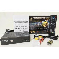 Тюнер DVB-T2 Tiger T2 IPTV