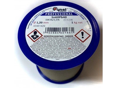 Зображення Припій Cynel 1.2mm || 1kg у категорії
