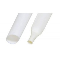 Термозбіжна трубка  2,5/1,25 біла (1м,)