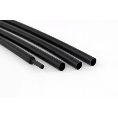 Зображення Термоусаджувальна трубка з клеєм W-1SB 3,2/1,0мм чорна (3X) 1м. у категорії ТЕРМОУСАДЖУВАЛЬНА ТРУБКА