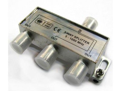 Зображення Сплітер 656D BZT 5-1000 MHz (прохідний) 3 ТВ у категорії Пасивні