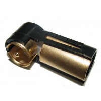 Перехідник штекер Blaupunkt - гніздо антена кутовий GOLD