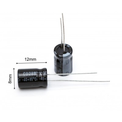 Конденсатор 330мкф*25в*85С /(8*12) ChongX