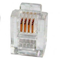 Штекер 6p4c RJ-11 Штекер 6p4c RJ-11