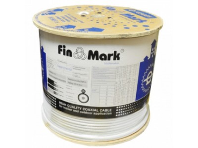 Зображення Finmark BV690 305м, білий || Телевізійний кабель у категорії Телевізійний кабель