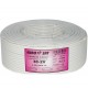 Кабель ТВ 3C-2V, (0,5CU+3.1PE+Al+32/0,12AL-MG), -4,8мм, білий, 100м