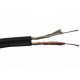 Кабель RCA 2 жили 2.6х5.2мм CU чорний Кабель RCA 2 жили 2.6х5.2мм CU чорний