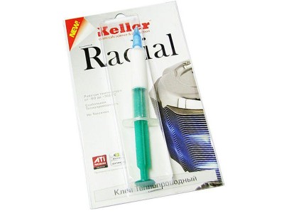 Зображення Теплопровідний клей Radial (-60 +300&deg;C)  2мл. у категорії Хімія