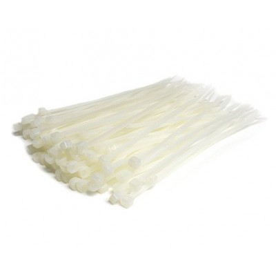 Зображення Хомут 200х3.0 білий (100шт.) у категорії Стяжки, хомути