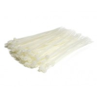 Хомут 200*8 (білий) (100шт.)