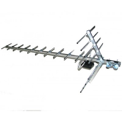 Зображення Зовнішня телевізійна антена T2 AT-19H 19-ти елементна у категорії Телевізійні антени