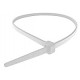 Хомут 180х4.0 білий (100шт.)