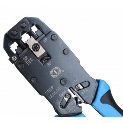 Зображення Інструмент обтискний 4р4с, 6р4с, 8p8c TL-2008A у категорії Інструменти