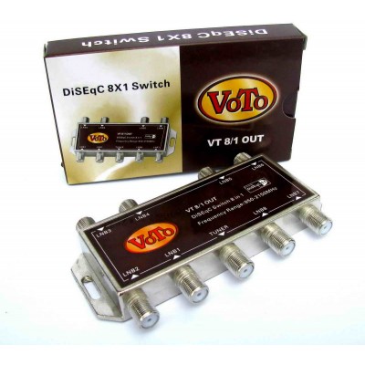 Зображення Дісек DiSEqC (1.1)  Voto VT8/1 (1x8) у категорії Дісек