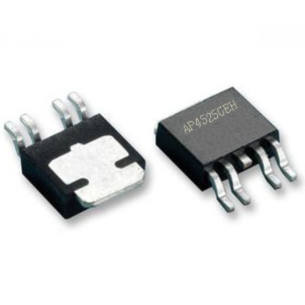 AP4525GEH || Dual N and P-channel mosfet TO252-4L. Код товару 2309006 ...