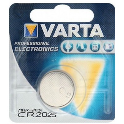 Батарейка CR2025 VARTA LITHIUM , код: 1102051 у категорії 2025 – Купити зараз! Зображення Батарейка CR2025 VARTA LITHIUM у категорії 2025