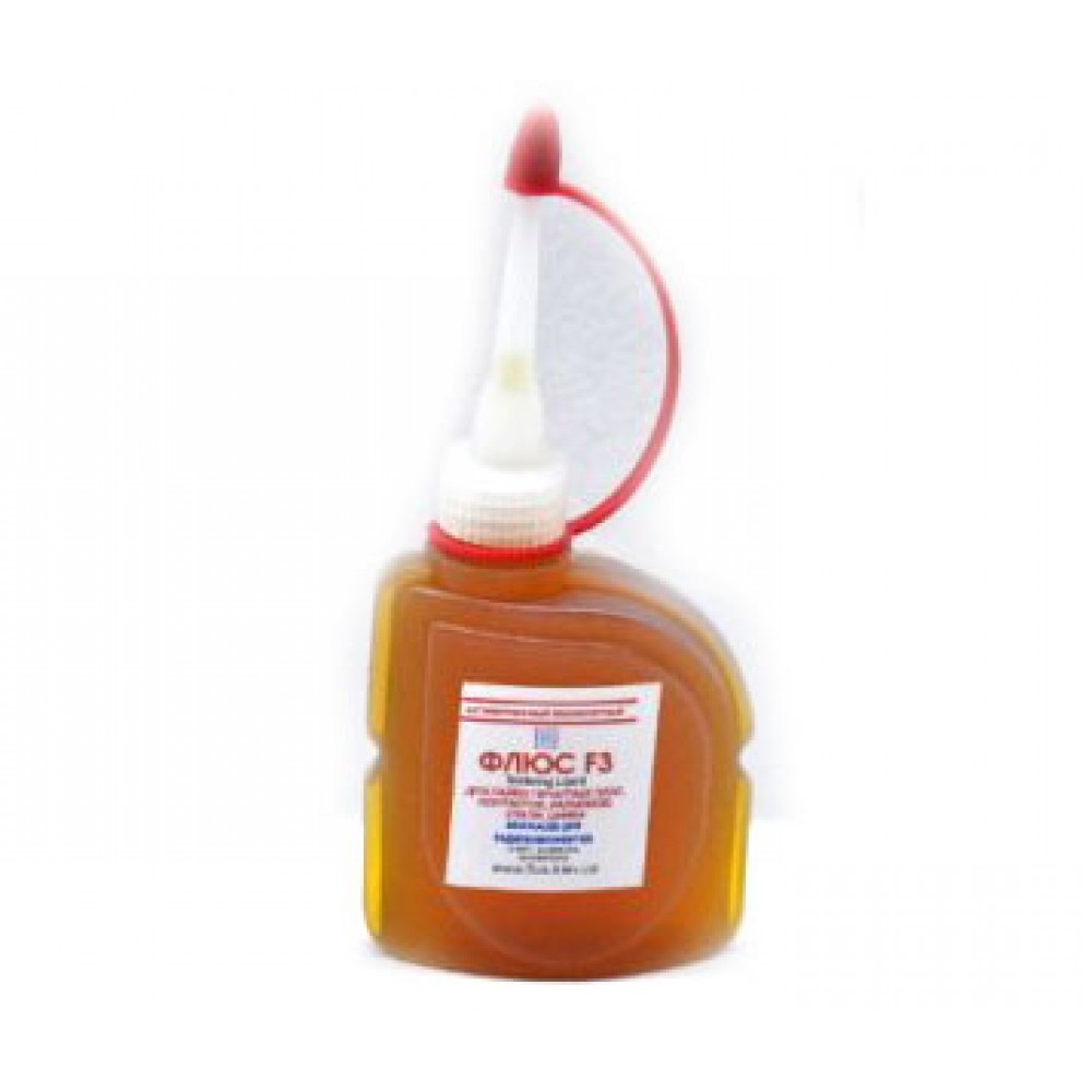 Купити Флюс для пайки F3, (30ml) – ціна: 54.1 грн.. Код товару: 5201012