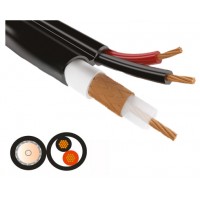 Кабель F690D+DC (2x0.75) FINMARK чорний 305 метрів Кабель F690D+DC (2x0.75) FINMARK чорний 305 метрів