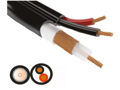 Зображення Кабель  F690D+DC (2x0.75)  FINMARK  чорний 305 метрів у категорії КАБЕЛЬ ДЛЯ ВІДЕОСПОСТЕРЕЖЕННЯ