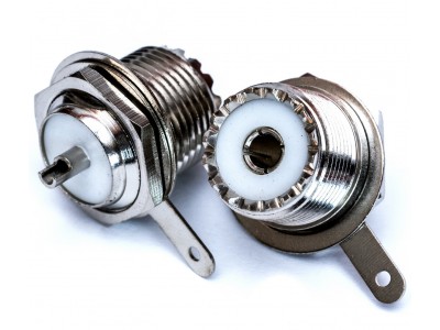 Зображення Гніздо UNF - монтажне під гайку || Латунь у категорії UHF- штекера та гнізда