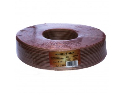 Кабель акустичний 2х1.50 прозорий (CCA)