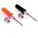 Кінцевик мультіметра розбірний  короткий (червоний)