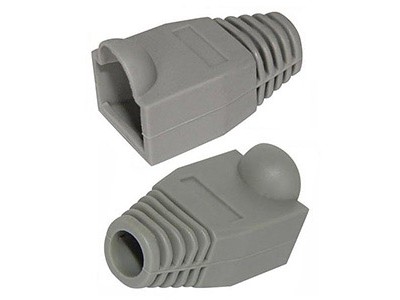 Зображення Ковпачок 8p8c ( RG45) /сірий у категорії Штекер інтернет мережа