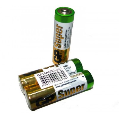 Батарейка LR06 (AA) GP Super 15AEBС-2S2 1x2