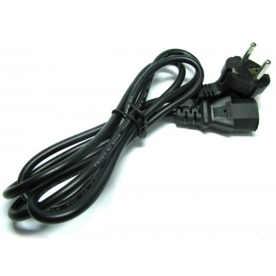 Зображення Шнур мережевий комп'ютер 3.0m 3x0.75mm чорний у категорії Мережеві