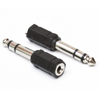 Перехідник штекер 6.3 - гніздо 3.5 стерео || пластик , код: 3112001 у категорії 6.3 - ПЕРЕХІДНИКИ – Купити зараз! Зображення Перехідник штекер 6.3 - гніздо 3.5 стерео || пластик у категорії 6.3 - ПЕРЕХІДНИКИ