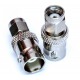 Перехідник штекер RP-SMA plug - гніздо BNC ,Латунь