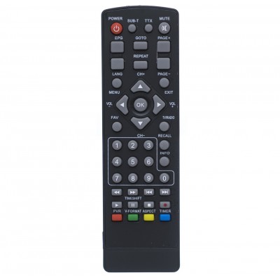 Зображення Пульт T2 GoldStar GS8833HD у категорії Satcom