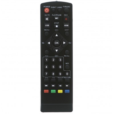 Зображення Пульт T2 TLC DVB-777 (CE) у категорії Tlc