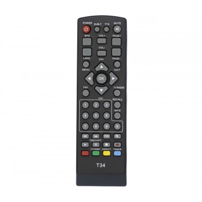 Зображення Пульт T2 World Vision T34  (CE) у категорії World vision