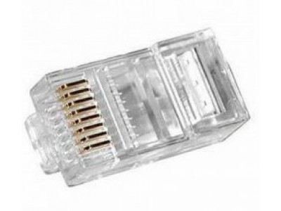 Зображення Штекер 8p8c (RJ-45) Middle HQ у категорії Штекер інтернет мережа