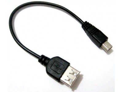 Зображення Шнур OTG mini USB V3 у категорії Шнур mini USB