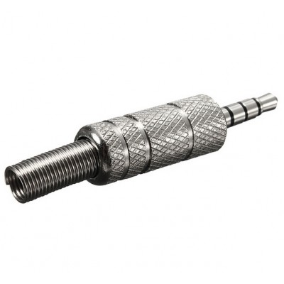 Зображення Штекер 3.5 стерео || метал з насічкою у категорії Джек 3.5 mm