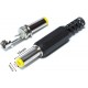Штекер DC/2.1*5.5mm (жовтий пластик ) х 14mm
