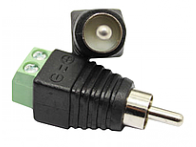 Зображення Штекер RCA з клемною колодною під гвинт у категорії RCA