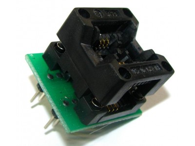 Зображення Зажим перехідник SOP8 (EEPROM 93CXX / 24CXX) у категорії ПАНЕЛЬКИ