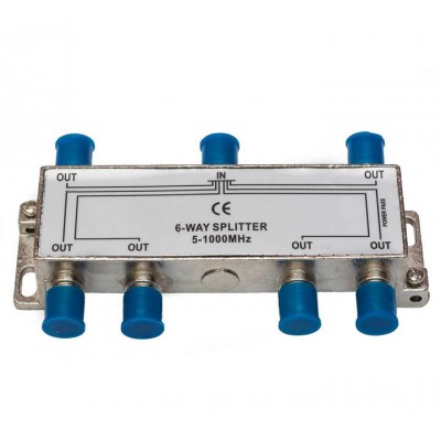 Зображення Сплітер 657D 5-1000 MHz (прохідний) 6 ТВ у категорії Пасивні