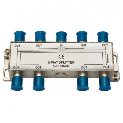 Зображення Сплітер 657D 5-1000 MHz (прохідний) 8 ТВ у категорії Пасивні