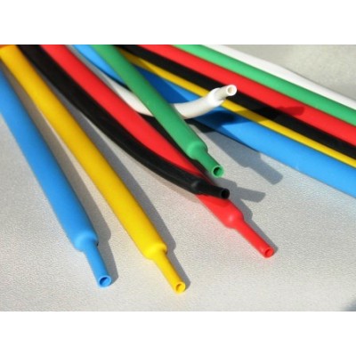 Зображення Термоусадочна трубка  50/25 чорна (1м.) у категорії ТЕРМОУСАДЖУВАЛЬНА ТРУБКА