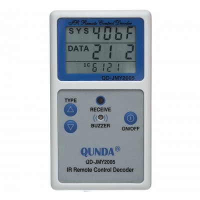 Зображення Тестер для перевірки пультів та визн.кодів  QD-JMY2005 QVANDA у категорії Пульти ду