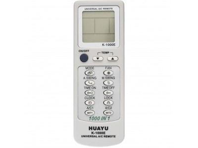 Зображення Універсальний пульт для кондиціонера Q-1000E у категорії УНІВЕРСАЛЬНІ ПУЛЬТИ ДО КОНДИЦІОНЕРІВ