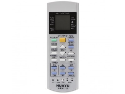 Зображення Універсальний пульт для кондиціонерів PANASONIC K-PN1122 у категорії УНІВЕРСАЛЬНІ ПУЛЬТИ ДО КОНДИЦІОНЕРІВ