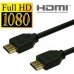 Зображення Кабель HDMI GOLD V-1,4 діам ( 6мм) чорний 0.8м. у категорії Hdmi