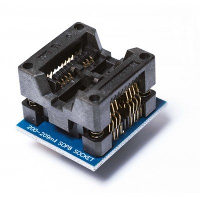 Зажим перехідник 2 SOIC8 (DIP16 25L...) , код: 3000012 у категорії ПАНЕЛЬКИ – Купити зараз! Зображення Зажим перехідник 2 SOIC8 (DIP16 25L...) у категорії ПАНЕЛЬКИ