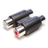 Перехідник 2гн.RCA/2гн.RCA (бочка)