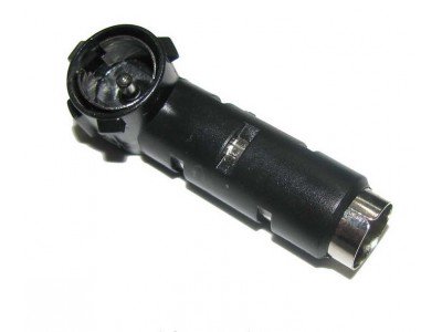 Зображення Перерехідник штекер Blaupunkt - гніздо авто антена кутовий (корпус ) у категорії Автомобільні перехідники